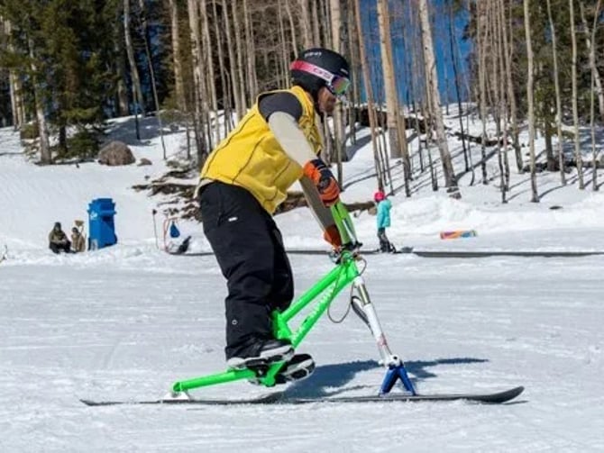 Vélo-ski à Sunrise Park Resort en Arizona