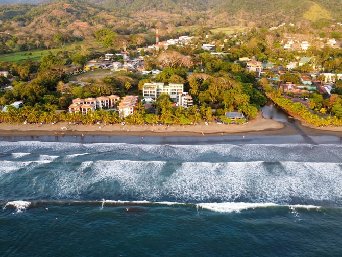 Strand Playa Jacó, Costa Rica